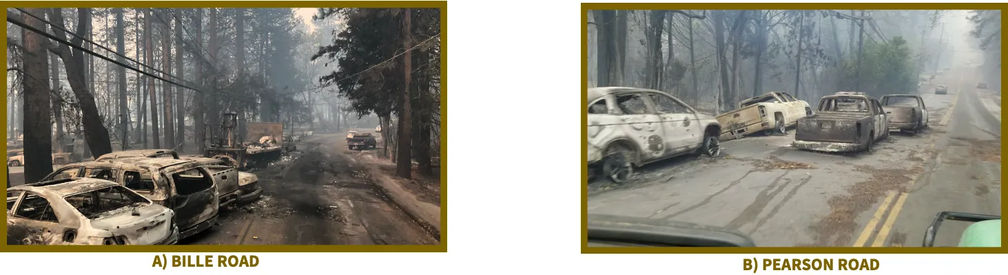 Burned Cars