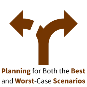 determining the two evacuation scenarios